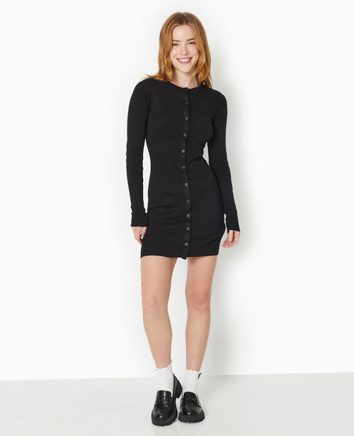 Robe boutonnée en maille - PIMKIE - 5