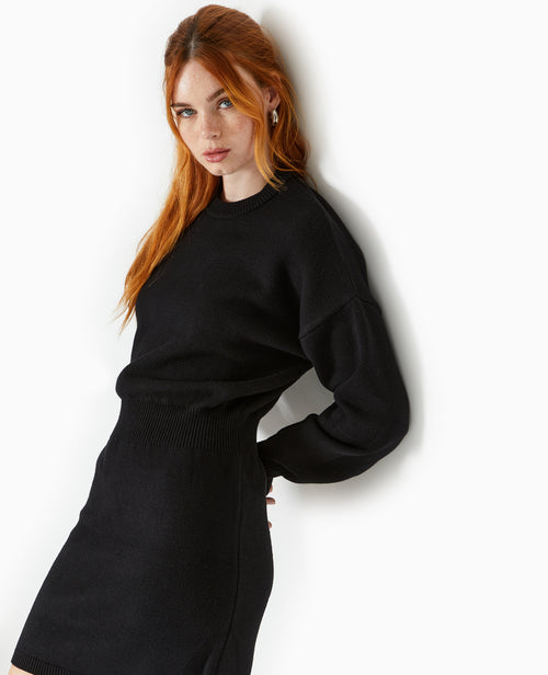 Robe en maille avec taille marquée - PIMKIE - 2