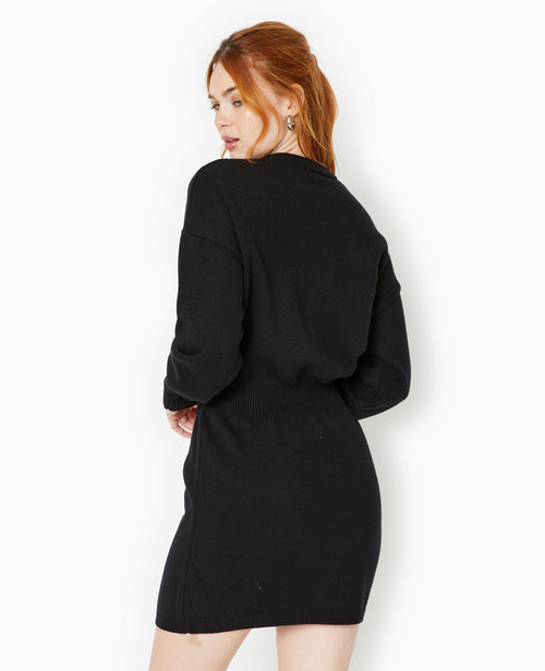 Robe en maille avec taille marquée - PIMKIE - 6