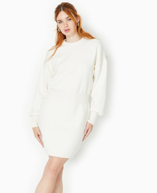 Robe en maille avec taille marquée - PIMKIE - 1