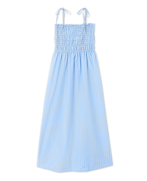 Robe longue avec smocks motif rayures - PIMKIE - 4