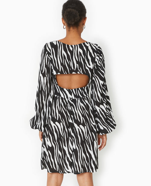 Robe courte avec découpe dos - PIMKIE - 6