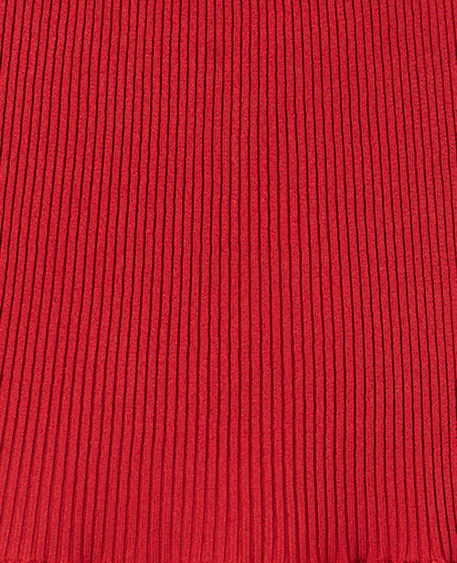 Robe courte patineuse en maille côtelée - PIMKIE - 7