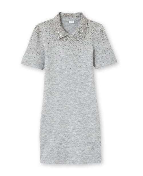 Robe courte en maille fine avec brillants - PIMKIE - 4
