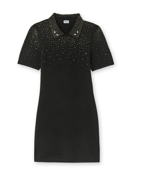 Robe courte en maille fine avec brillants - PIMKIE - 4