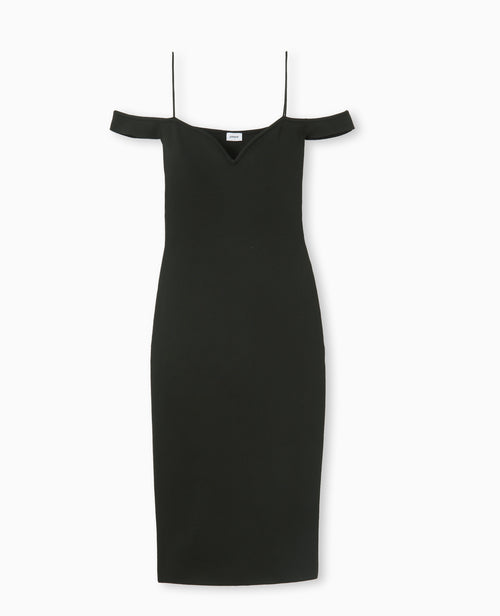 Robe en maille encolure Bardot - PIMKIE - 4