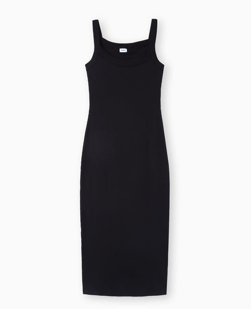 Robe longue et moulante en maille côtelée - PIMKIE - 4