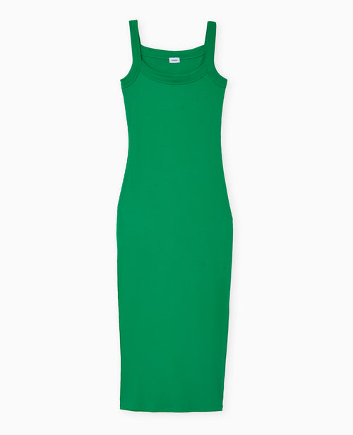 Robe longue et moulante en maille côtelée - PIMKIE - 4