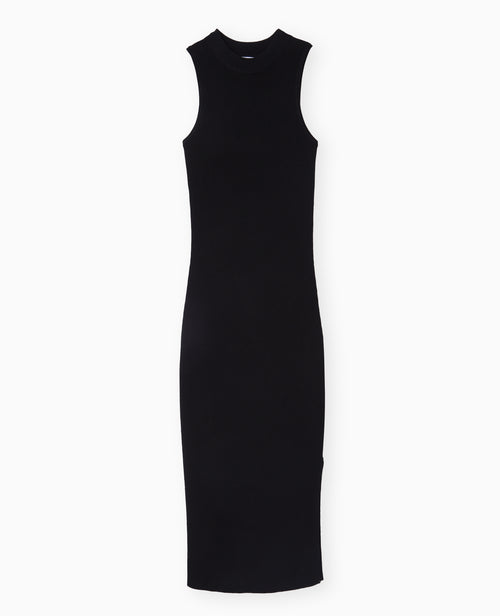 Robe longue et moulante en maille côtelée - PIMKIE - 4