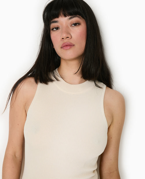 Robe longue et moulante en maille côtelée - PIMKIE - 2