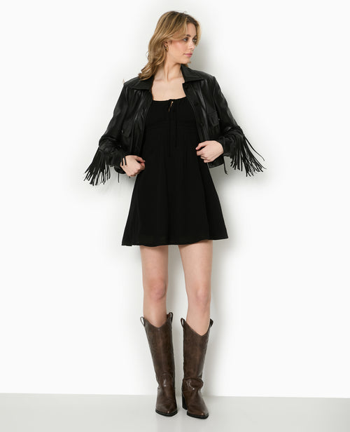 Robe bretelles encolure empire - PIMKIE - 3
