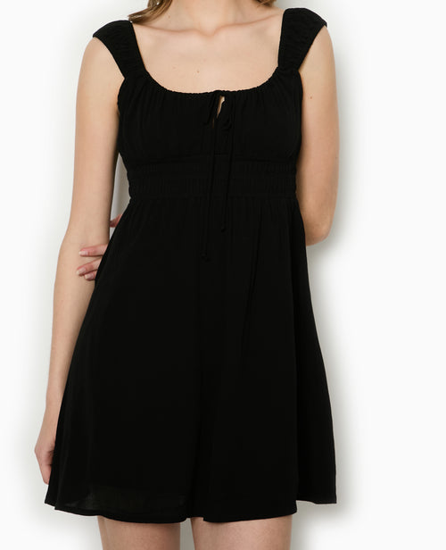 Robe bretelles encolure empire - PIMKIE - 7