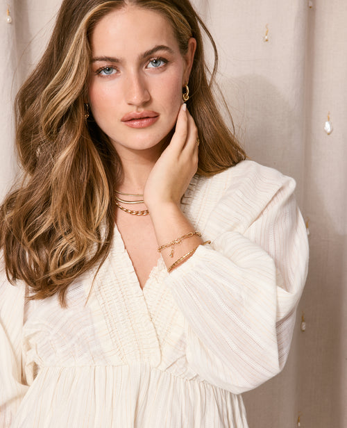 Robe manches chauve-souris encolure V - PIMKIE - 3