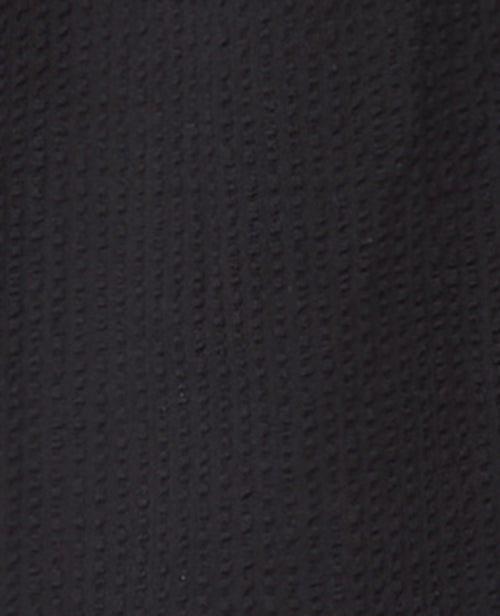 Robe courte en tissu gaufré avec dentelle - PIMKIE - 8