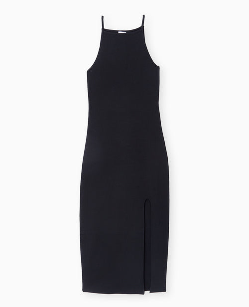 Robe longue à bretelles avec fente - PIMKIE - 3