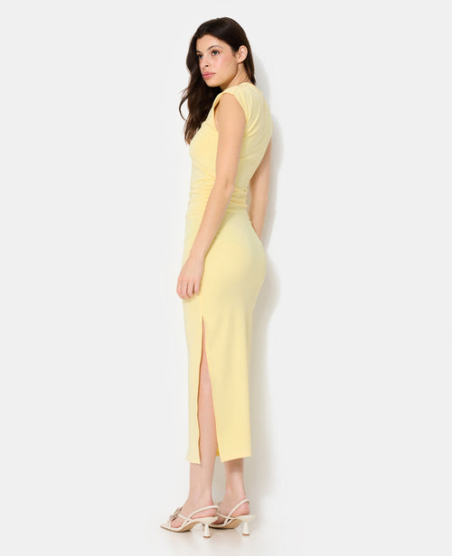 Robe longue sans manches avec fronces - PIMKIE - 1