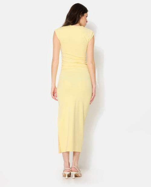 Robe longue sans manches avec fronces - PIMKIE - 6