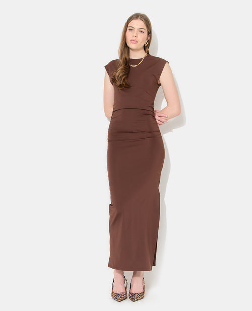 Robe longue sans manches avec fronces - PIMKIE - 1