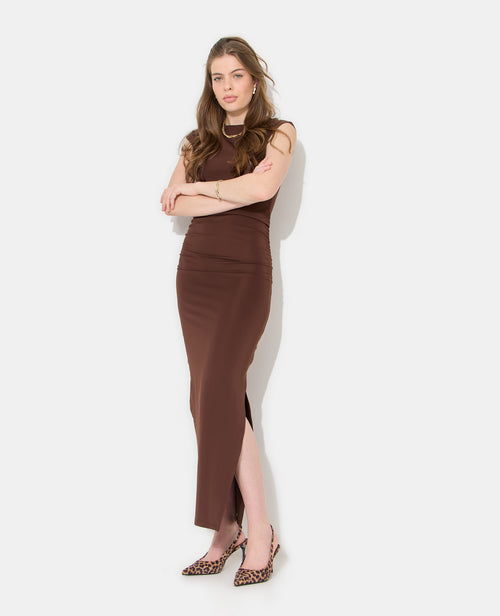 Robe longue sans manches avec fronces - PIMKIE - 5