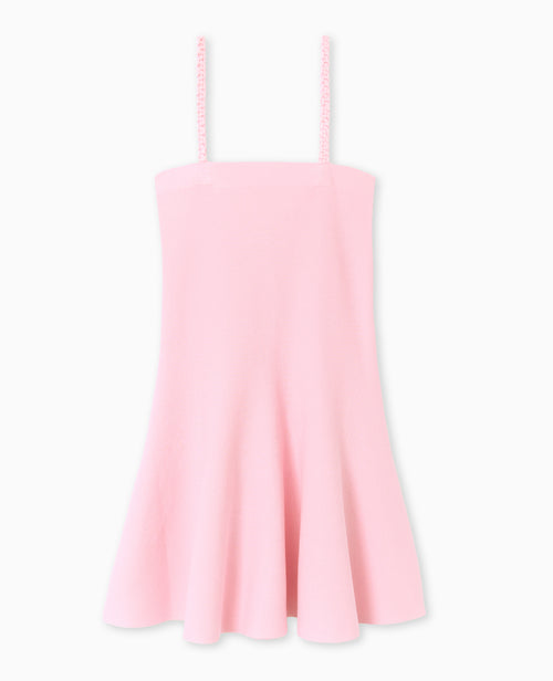 Robe patineuse en maille avec bretelles fantaisie - PIMKIE - 4