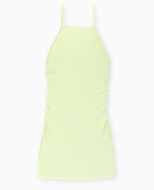 Robe courte en maille extensible avec fronces - PIMKIE - 4