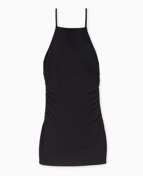 Robe courte en maille extensible avec fronces - PIMKIE - 4