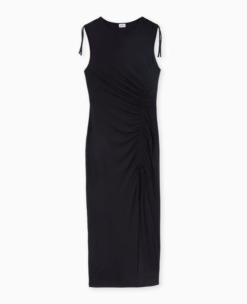 Robe longue avec liens coulissés et fronces - PIMKIE - 4