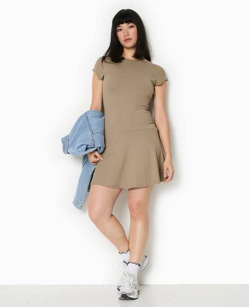 Robe patineuse avec dos nu - PIMKIE - 8