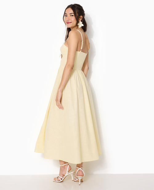 Robe longue encolure balconnet - PIMKIE - 3