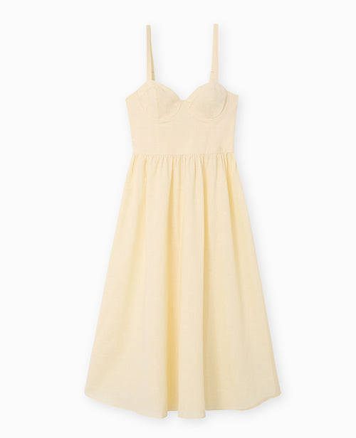 Robe longue encolure balconnet - PIMKIE - 4