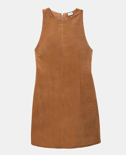 Robe courte larges emmanchures en velours côtelé - PIMKIE - 4
