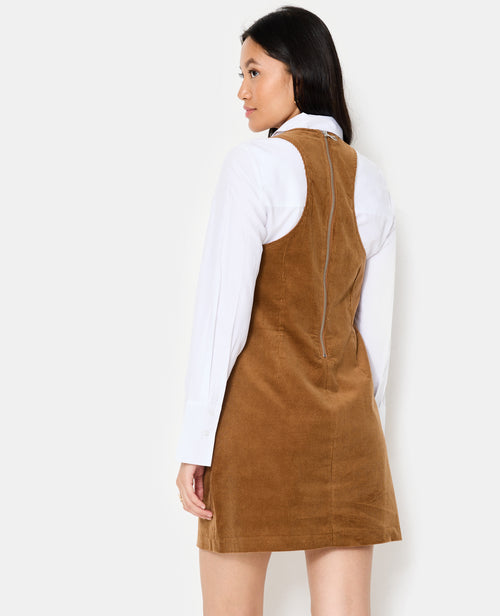 Robe courte larges emmanchures en velours côtelé - PIMKIE - 6