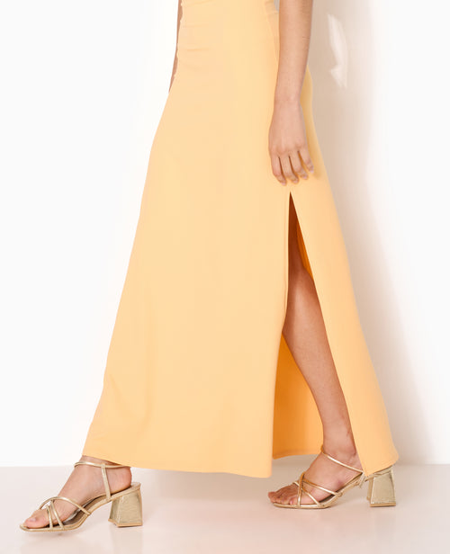 Robe longue dos-nu avec déco bijou fleur - PIMKIE - 7