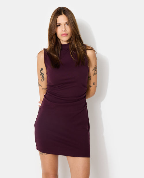 Robe courte sans manches avec fronces côté - PIMKIE - 5