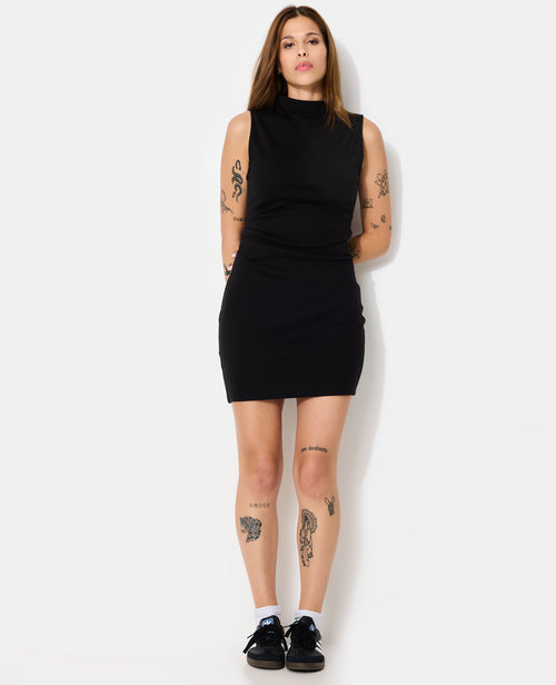 Robe courte sans manches avec fronces côté - PIMKIE - 1