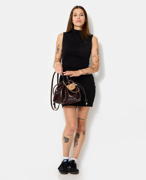 Robe courte sans manches avec fronces côté - PIMKIE - 3
