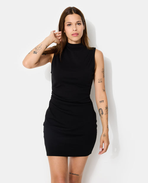 Robe courte sans manches avec fronces côté - PIMKIE - 7