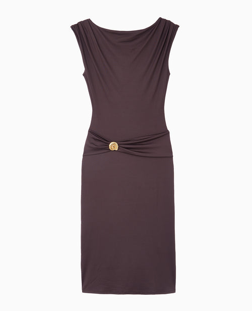Robe longue avec ceinture bijou - PIMKIE - 4