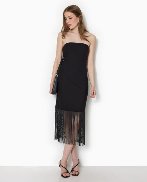 Robe bustier avec franges - PIMKIE - 7