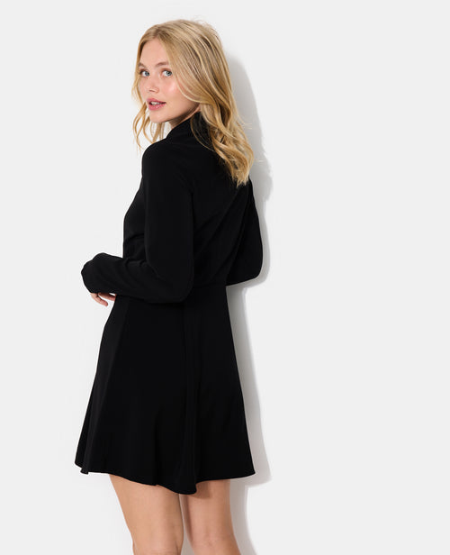 Robe courte patineuse city avec boutons - PIMKIE - 6