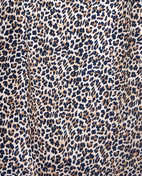 Robe longue satin à bretelles motif léopard - PIMKIE - 2