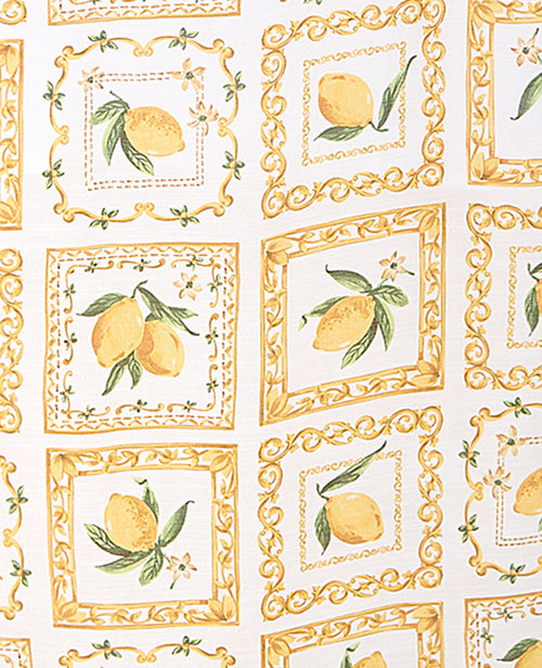 Robe longue encolure empire motif citrons - PIMKIE - 9