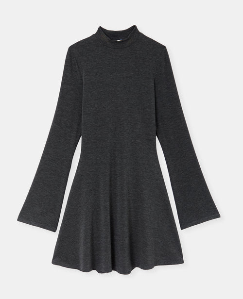 Robe courte patineuse avec manches flare - PIMKIE - 4