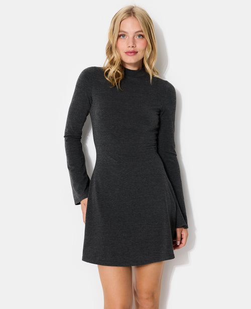 Robe courte patineuse avec manches flare - PIMKIE - 5