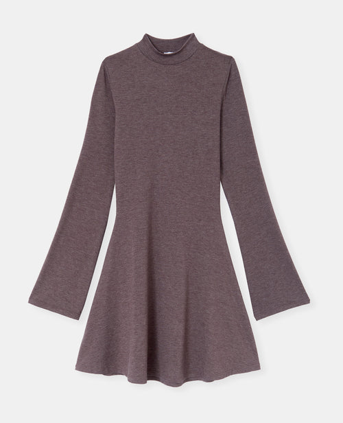 Robe courte patineuse avec manches flare - PIMKIE - 4