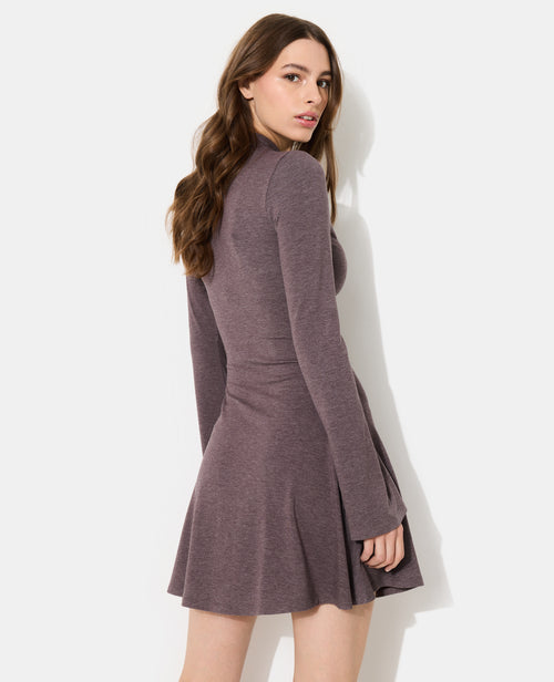 Robe courte patineuse avec manches flare - PIMKIE - 6