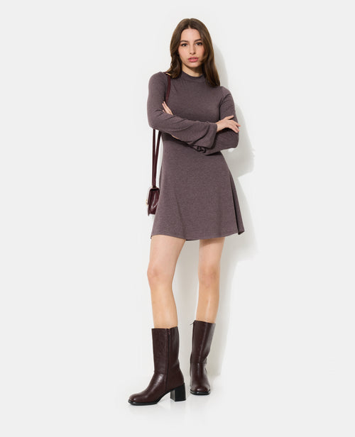 Robe courte patineuse avec manches flare - PIMKIE - 1