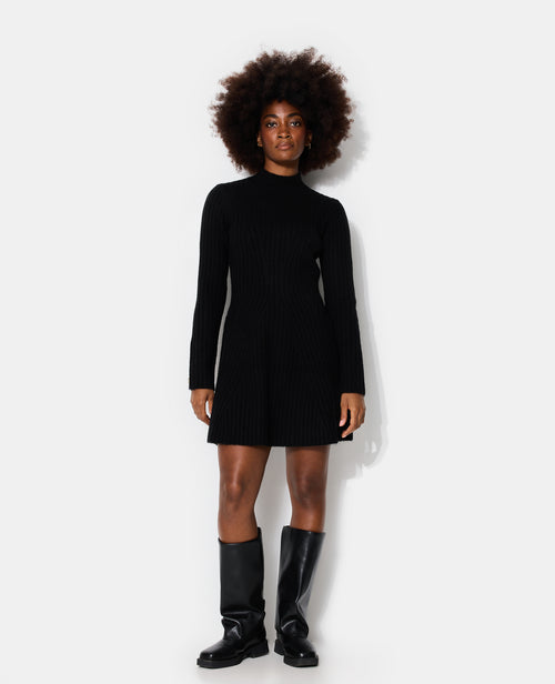 Robe pull patineuse avec boutons aux manches - PIMKIE - 1