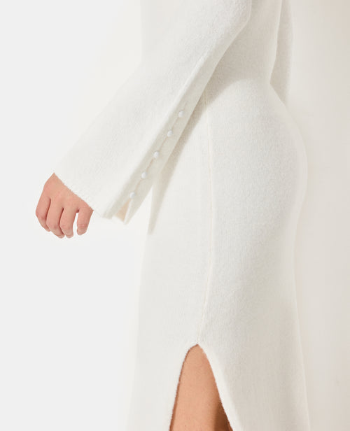 Robe longue en maille avec manches flare - PIMKIE - 2