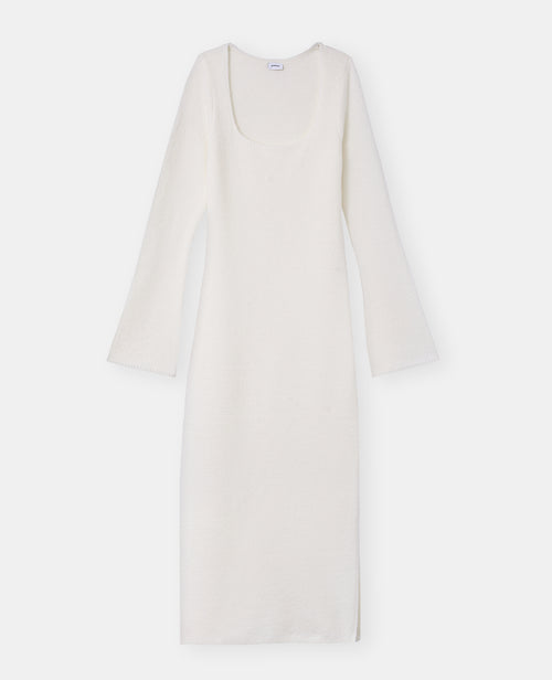 Robe longue en maille avec manches flare - PIMKIE - 4